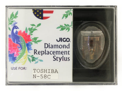 JICO replacement stylus for Toshiba SM-3350 turntable in packaging