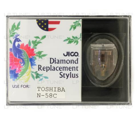 JICO replacement stylus for Toshiba SM-2850 turntable in packaging