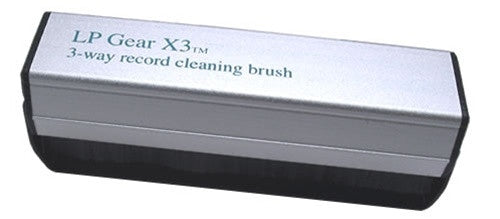 LP Tunes Record Care Kit 3 way record cleaning brush in packaging